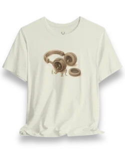 White DJ Headphones Graphic Tee designed for EDM festivals, rave culture, and music producers, featuring bold headphones artwork.