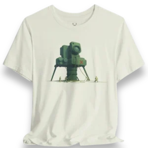 Retro Camera Graphic Tee with vintage design for photographers and creatives who love photography-inspired streetwear fashion.