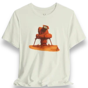 Retro Camera T-Shirt with vintage photography design, perfect photographer graphic tee for camera lovers and creative storytellers.